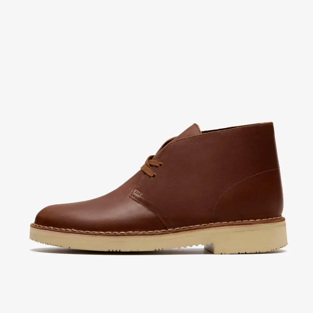 Mens Brown Leather Desert Boot Gore-tex online