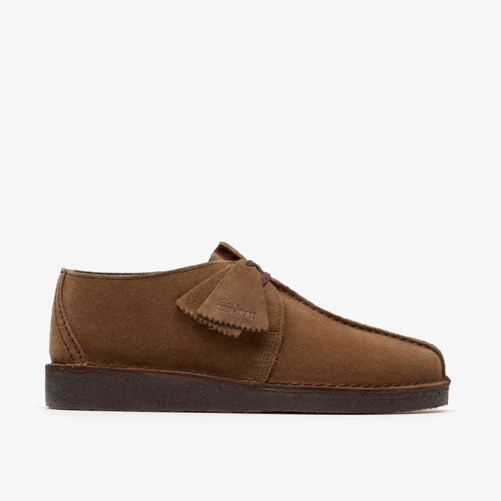 Mens Desert Trek Brown Suede Shoes online