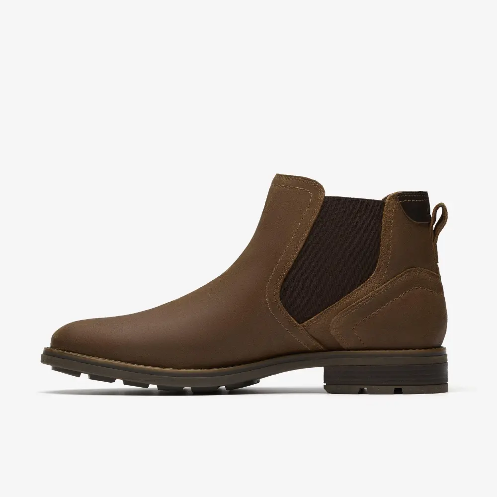 Mens Emmet Easy Cola Suede Chelsea Boots online