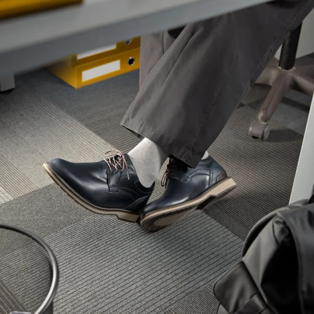 Mens Monahan Plain Navy Oxford Shoes online