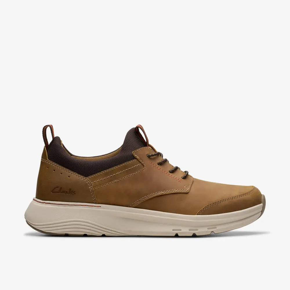 Men’s Motion Trek EZ Dark Tan Leather Sneaker online