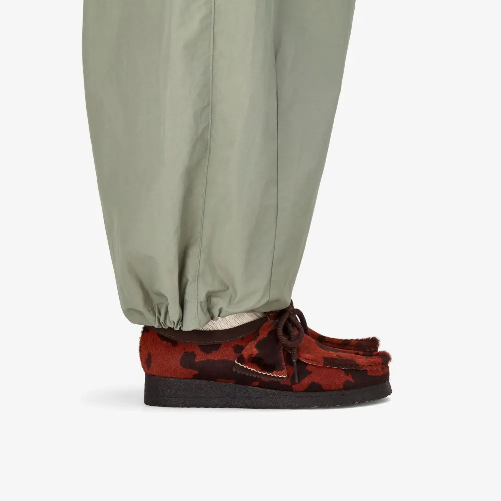 Mens Wallabee Brown Cow Print Wallabees online