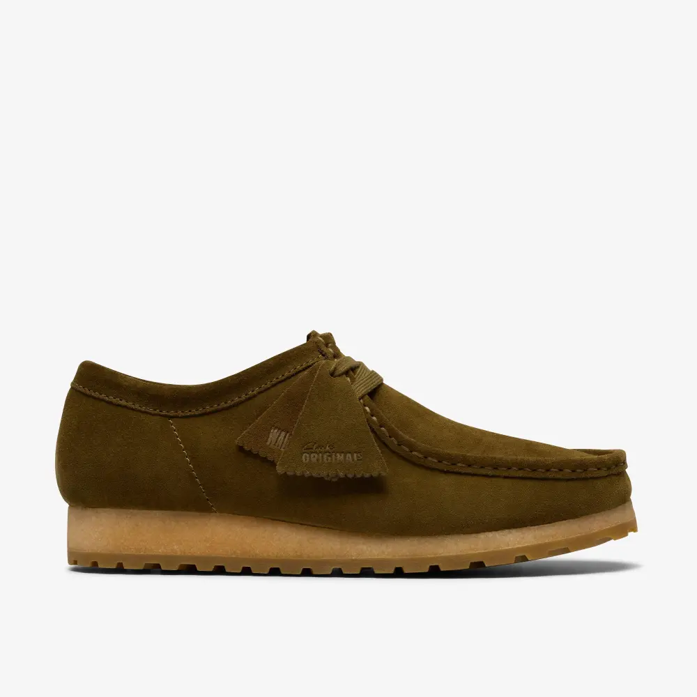Mens Wallabee RB Olive Suede Wallabees online