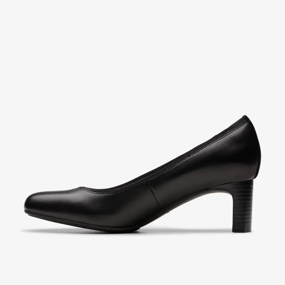 Women’s Anelise Nora Black Leather High Heels online