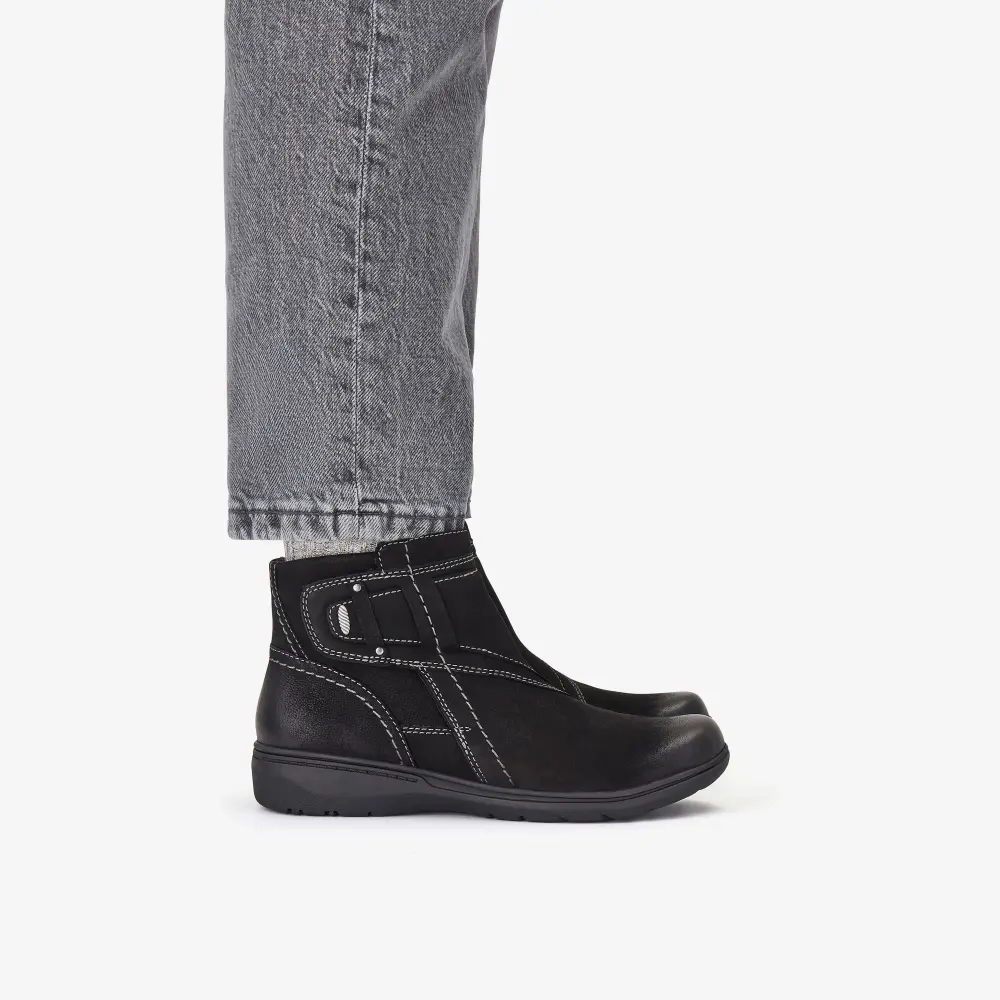 Women’s Carleigh Style Black Nubuck Ankle Boots online