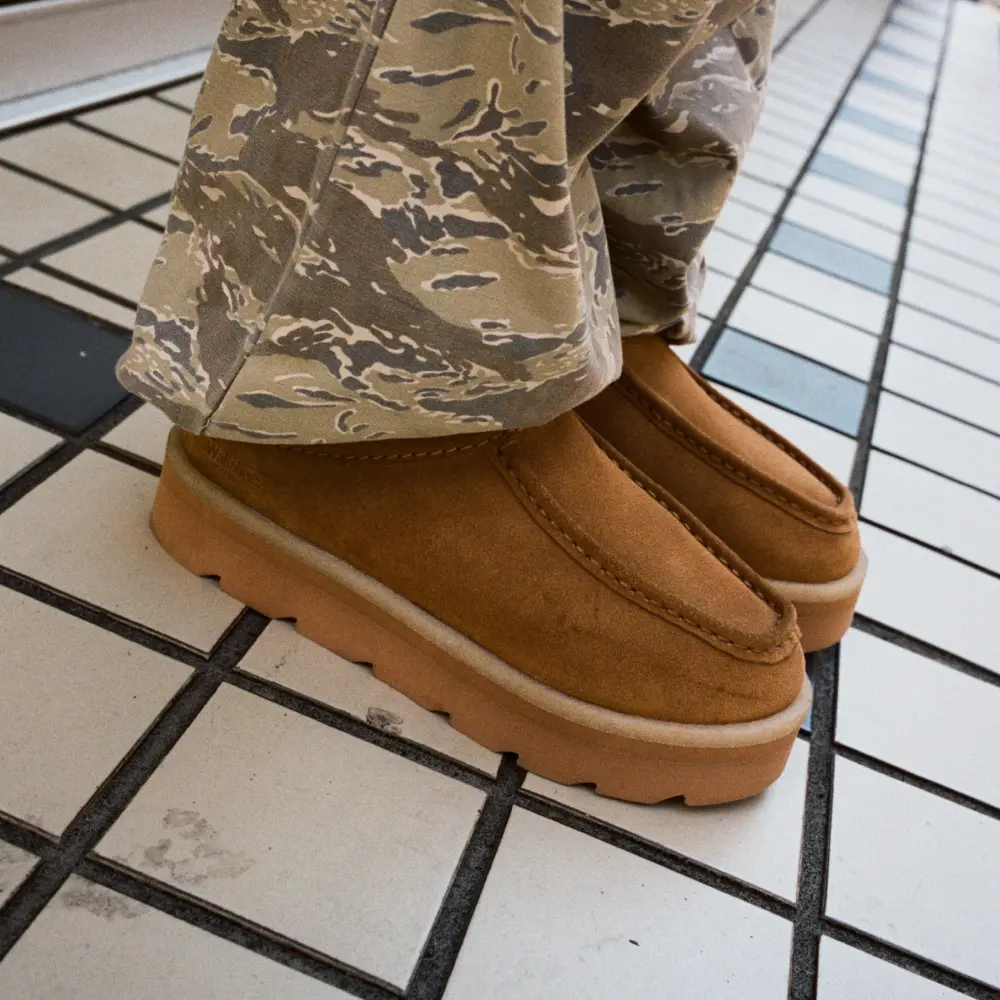 Womens Meare Mule Caramel Warmlined Clogs & Mules online