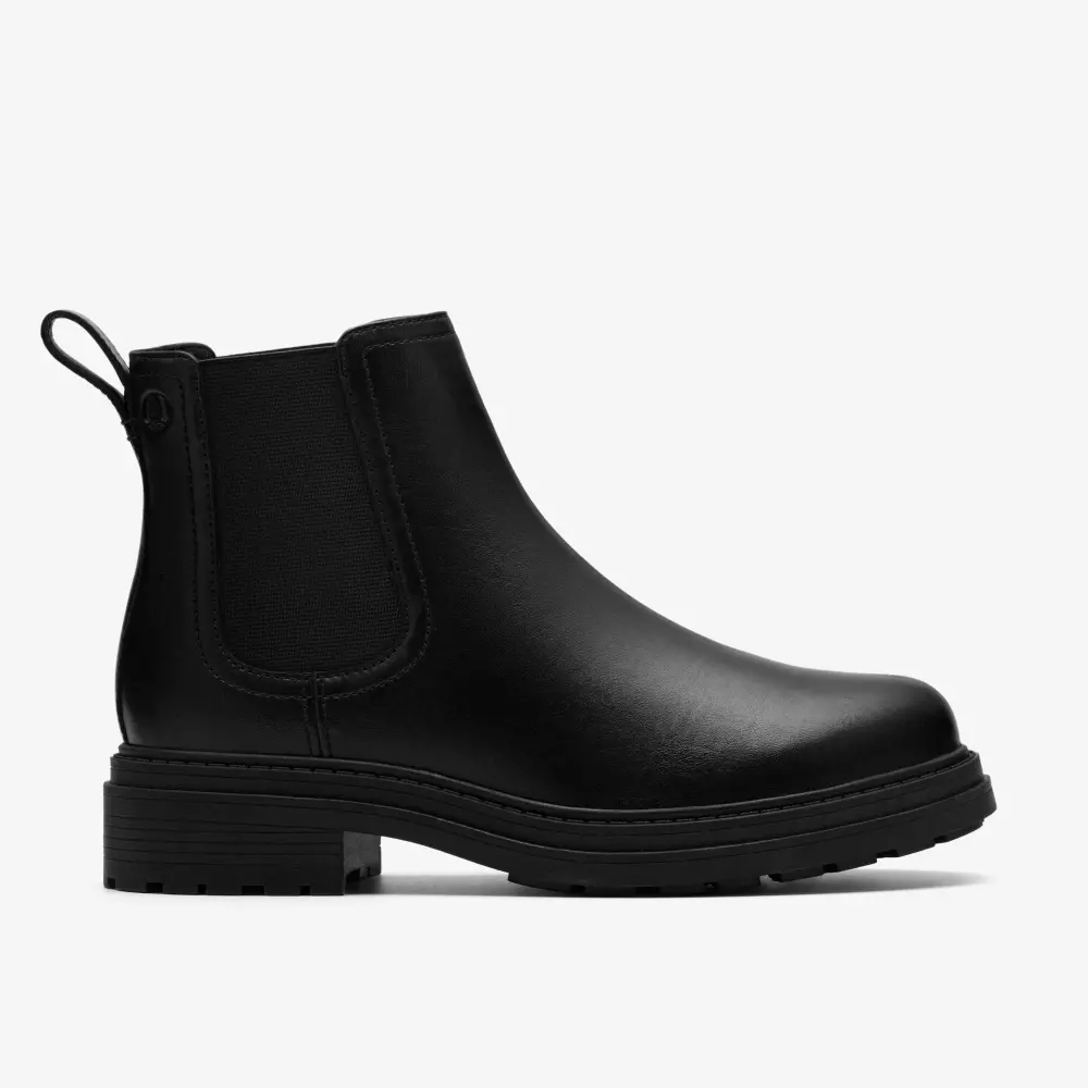 Womens Orinoco3 Lane Black Leather Chelsea Boots online