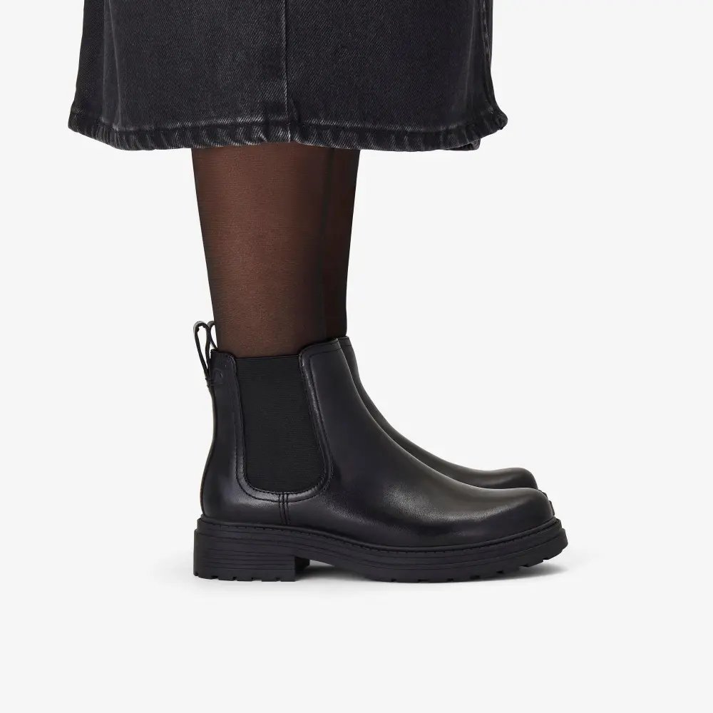 Womens Orinoco3 Lane Black Leather Chelsea Boots online