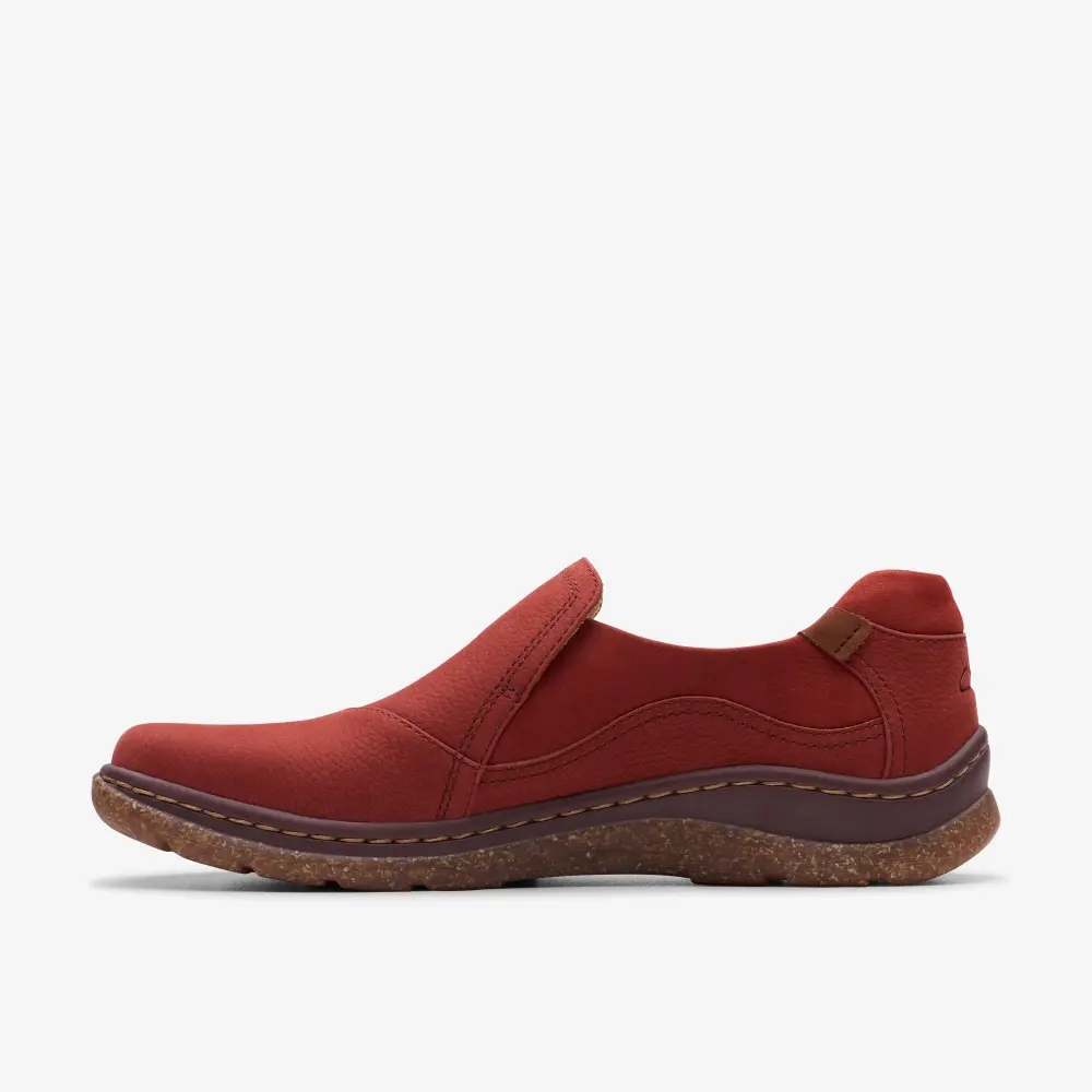 Womens Orlene Slip Chestnut Nubuck Slip-Ons online