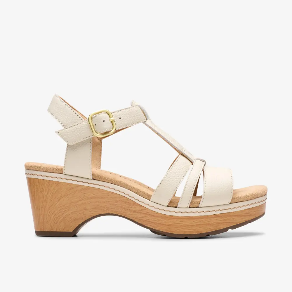Women’s Seannah Madi Cream Leather Wedges online
