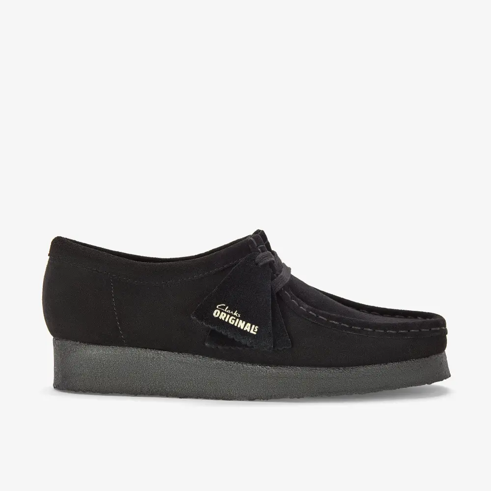 Women’s Wallabee™ Black Suede Shoes online