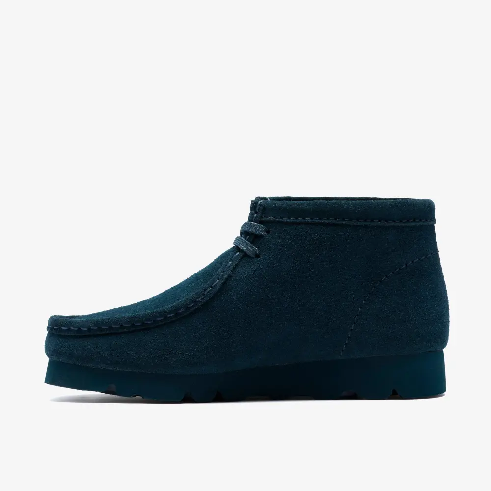 Womens Wallabee Boot.Gore-Tex Dark Teal Suede online