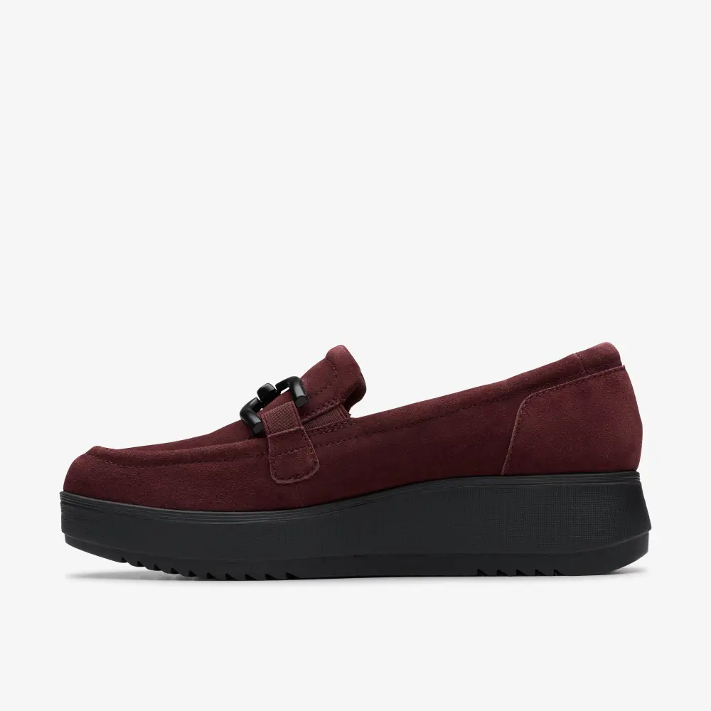 Womens Zylah Top Plum Suede Slip-Ons online
